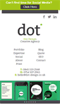 Mobile Screenshot of dot-design.co.uk
